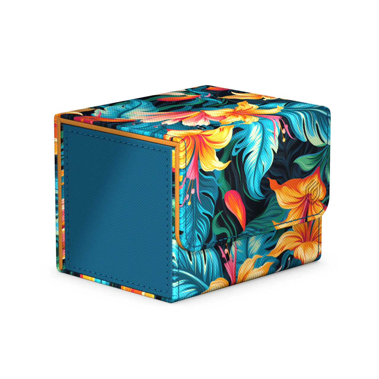 Ultimate Guard Deck Box: "Floral Places" Tulum Blue - Sidewinder Xenoskin 100+