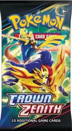 Pokemon TCG: Crown Zenith - Booster Pack (Single Booster Pack, 10 Cards)