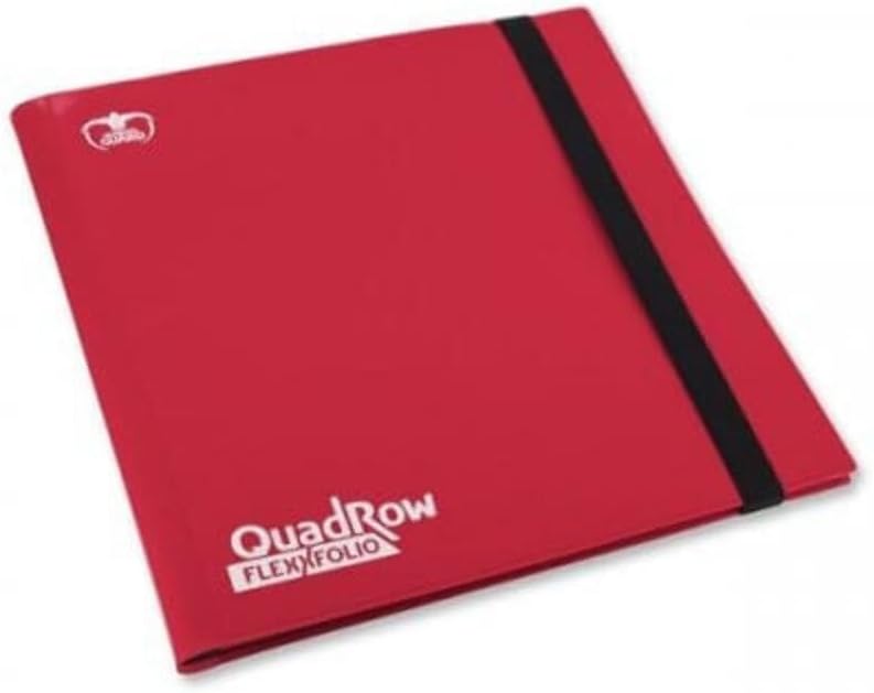 Ultimate Guard 12-Pocket Quadrow Flexxfolio Red