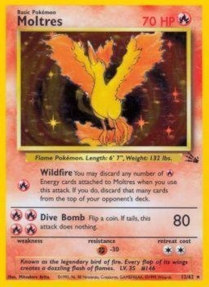 Moltres (12) - Fossil (FO)