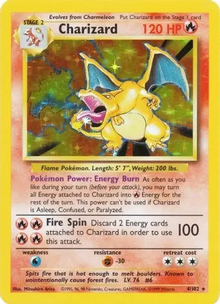 Charizard - Base Set (BS)