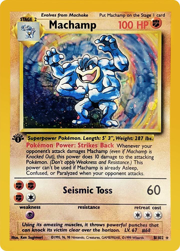 Pokémon: Machamp - 8/102 - Deck Exclusives - VGMX