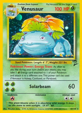 Venusaur - Base Set 2 (BS2)