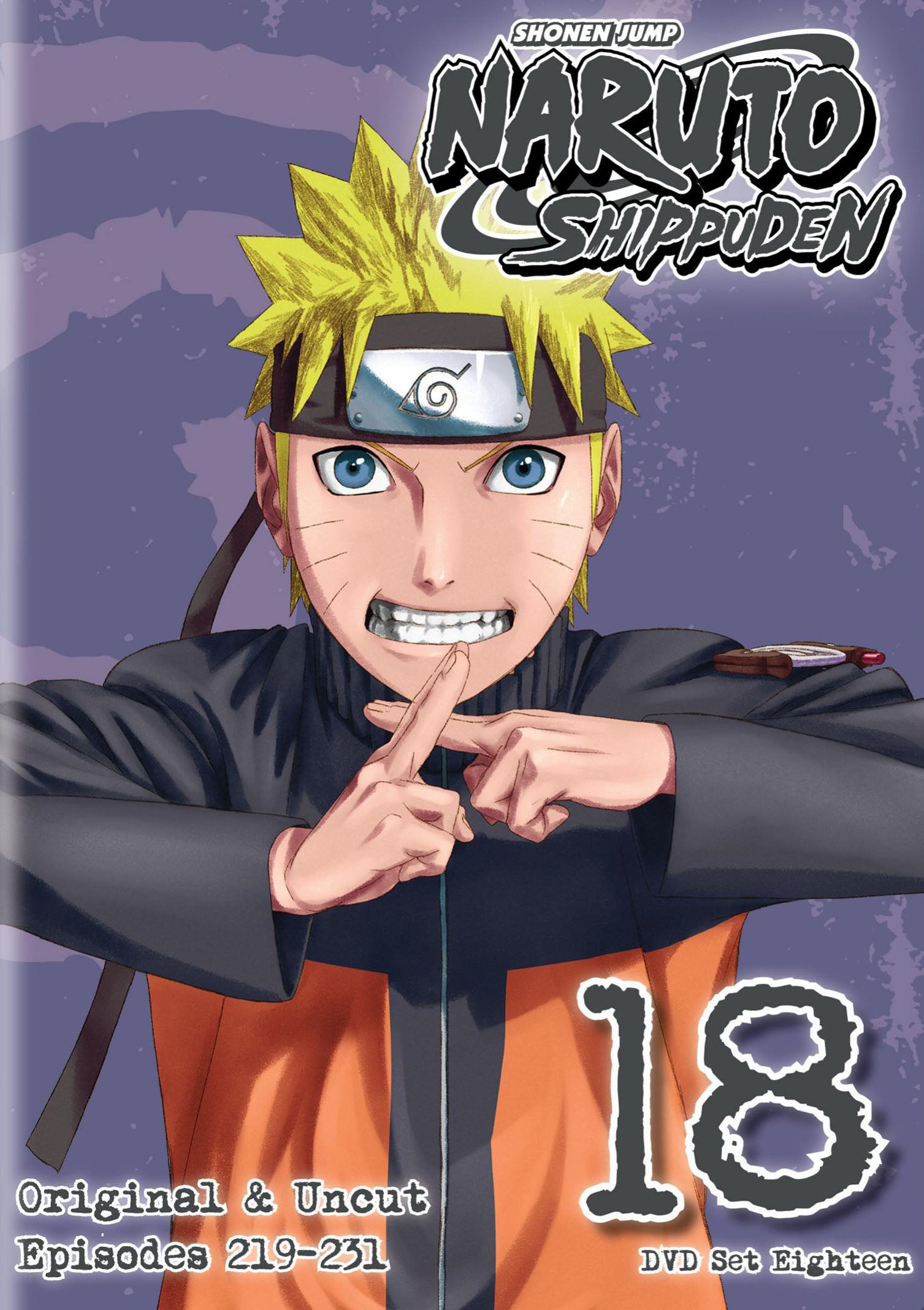 Naruto Shippuden Uncut DVD Set 18