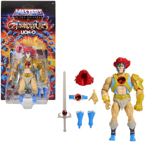 Mattel Collectible - Masters of the Universe x ThunderCats Lion-O Action Figure - VGMX
