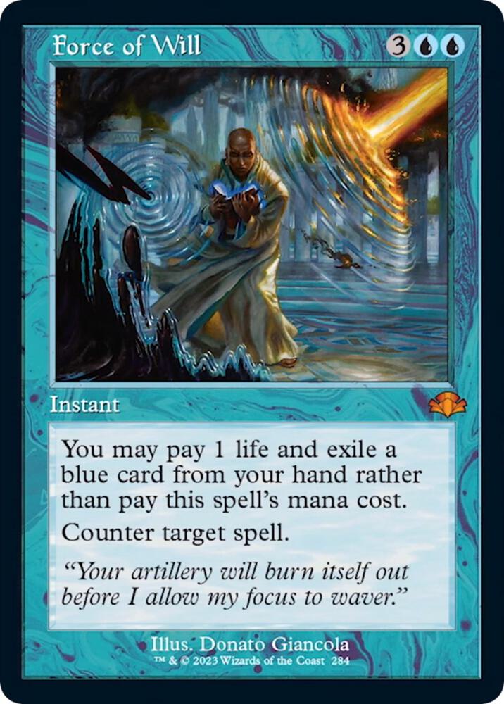 Magic: The Gathering: Force of Will (Retro Frame) - Dominaria Remastered - VGMX