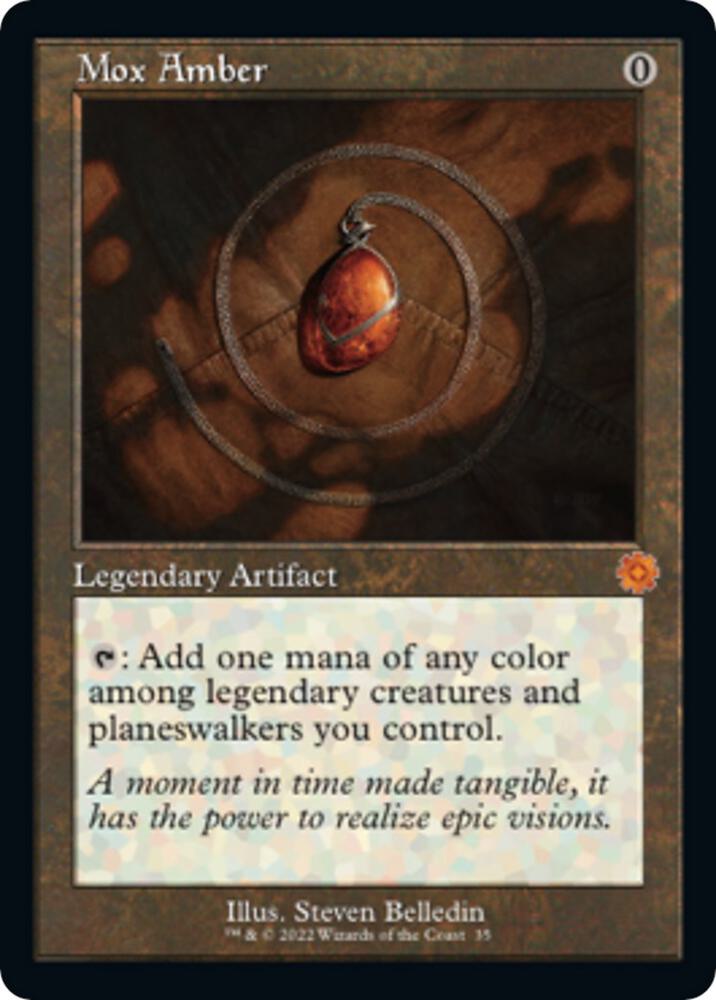 Mox Amber - The Brothers' War: Retro Frame Artifacts