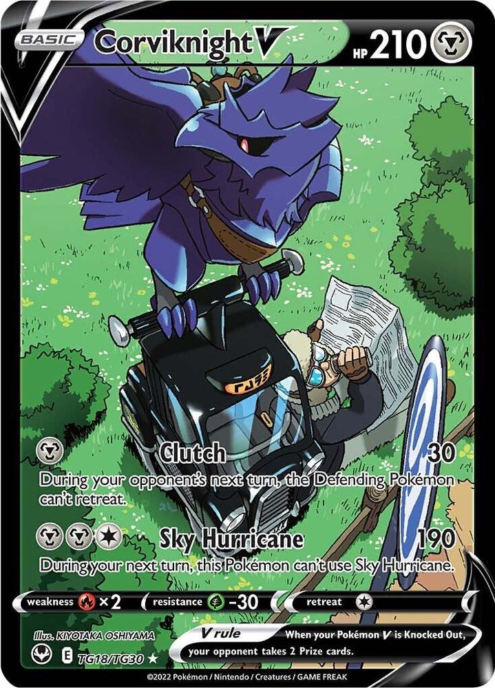 Pokémon: Corviknight V - SWSH12: Silver Tempest Trainer Gallery - VGMX