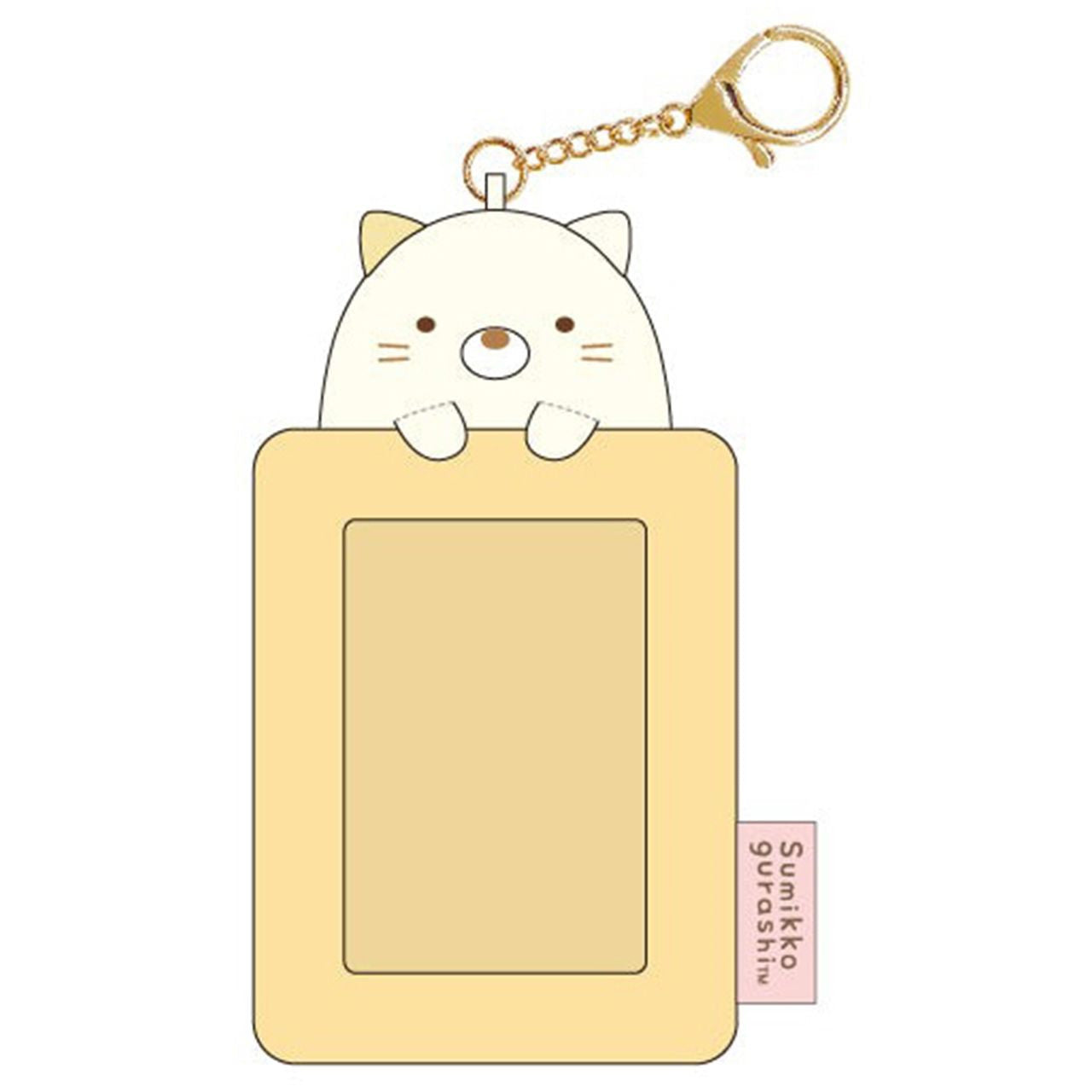 TCP Sumikko Gurashi Fluffy Photo Key Chain Cat