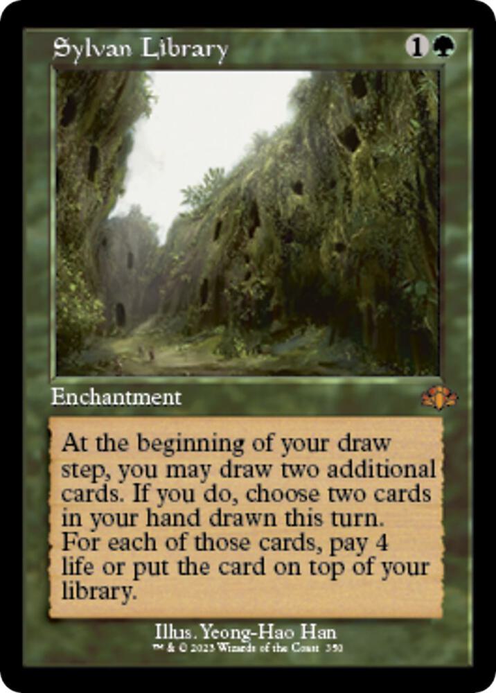 Sylvan Library (Retro Frame) - Dominaria Remastered (DMR)