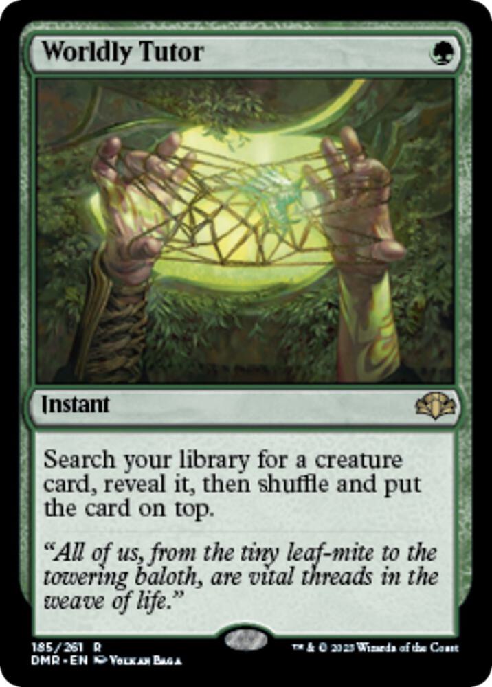 Magic: The Gathering: Worldly Tutor - Dominaria Remastered - VGMX
