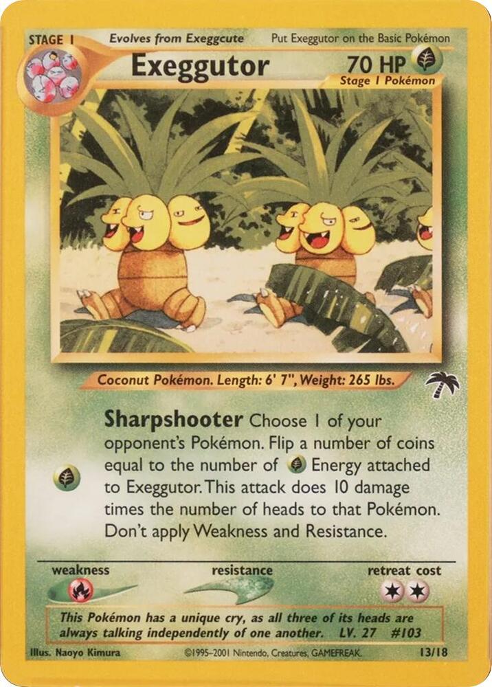 Pokemon: Exeggutor 13/18 - Southern Islands