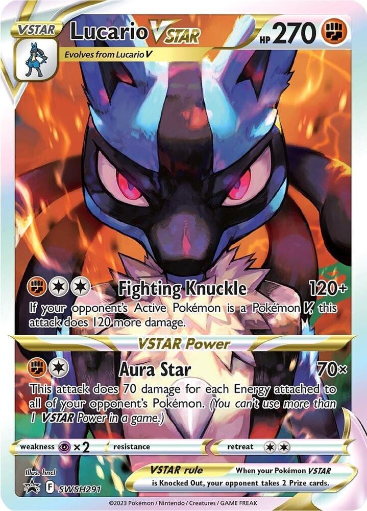 Pokemon: Lucario VSTAR SWSH291 - Sword & Shield Promos - VGMX
