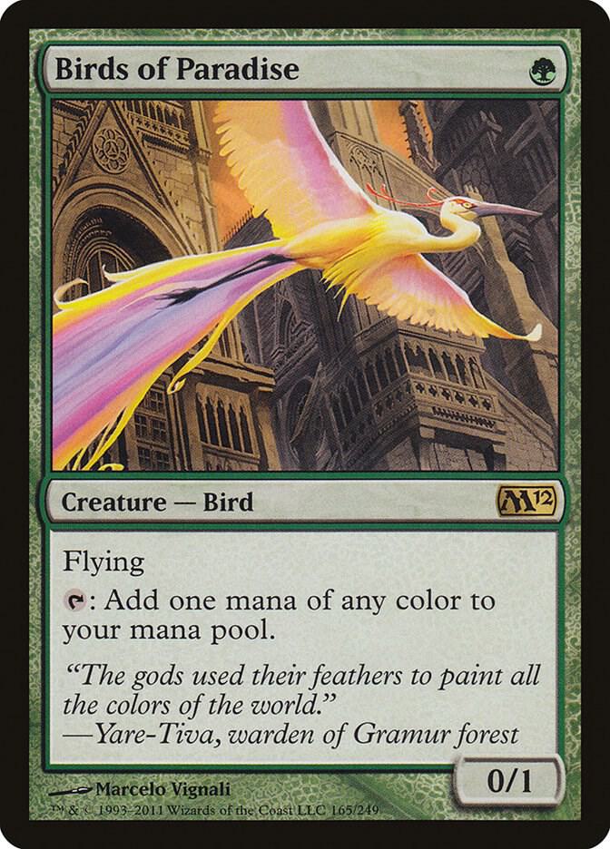 Magic: The Gathering: Birds of Paradise - Magic 2012 - VGMX