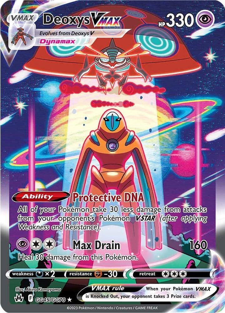 Pokemon: Deoxys VMAX - Crown Zenith: Galarian Gallery - VGMX