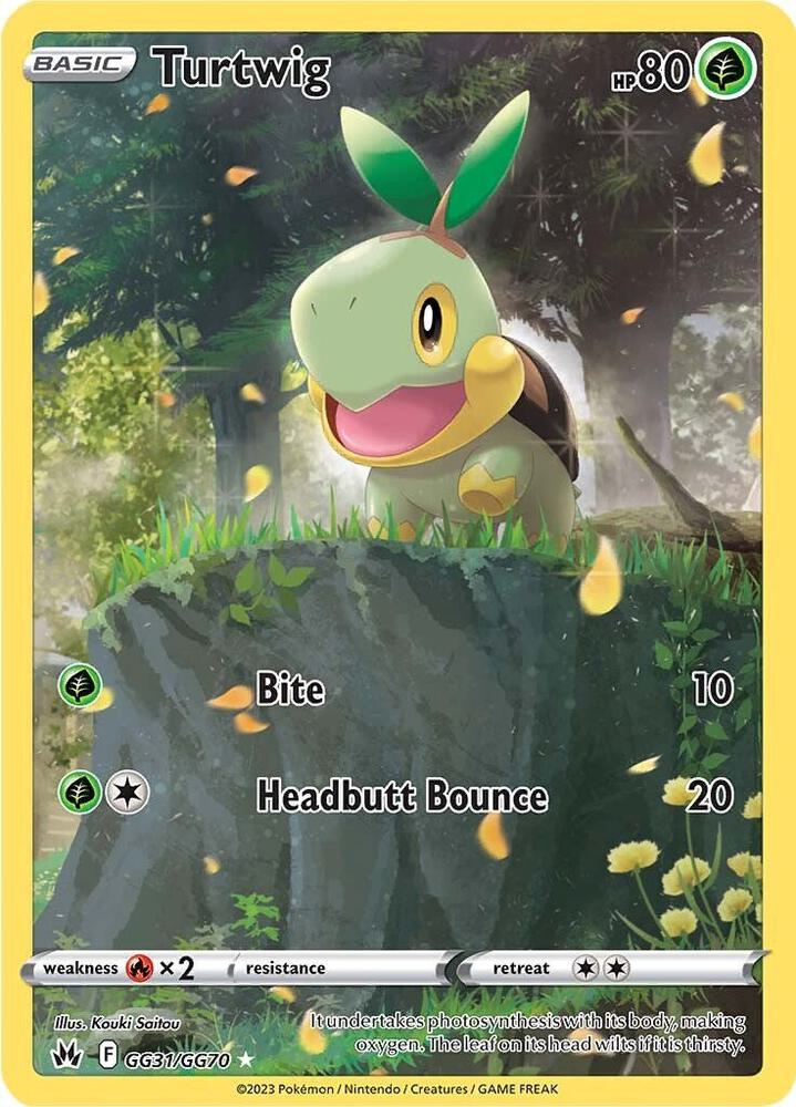 Pokemon: Turtwig - SWSH: Crown Zenith: Galarian Gallery - VGMX