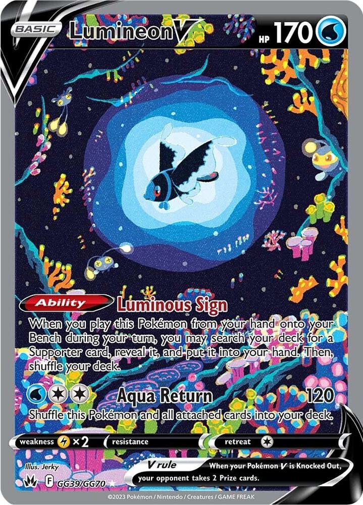 Pokemon: Lumineon V - SWSH: Crown Zenith: Galarian Gallery - VGMX