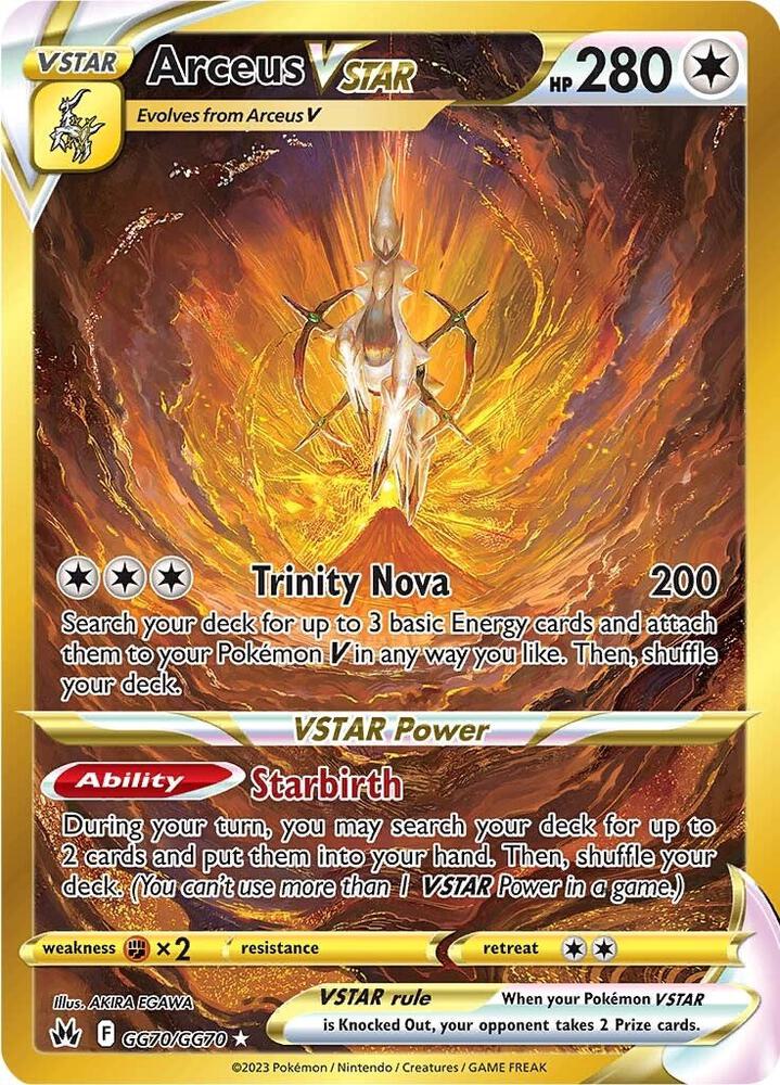 Pokemon: Arceus VSTAR (Secret) - Crown Zenith: Galarian Gallery - VGMX