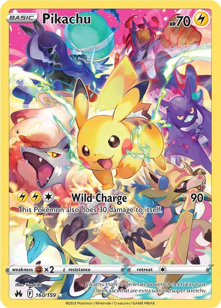 Pokemon: Pikachu 160/159 - Crown Zenith - VGMX