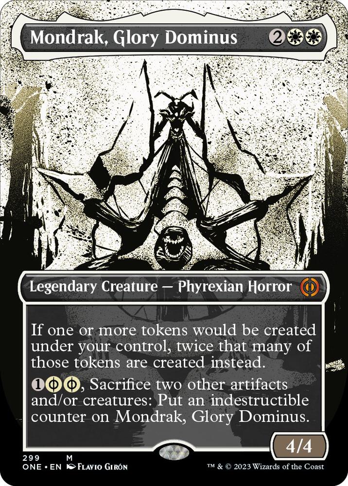 Mondrak, Glory Dominus (Showcase) - Phyrexia: All Will Be One (ONE)