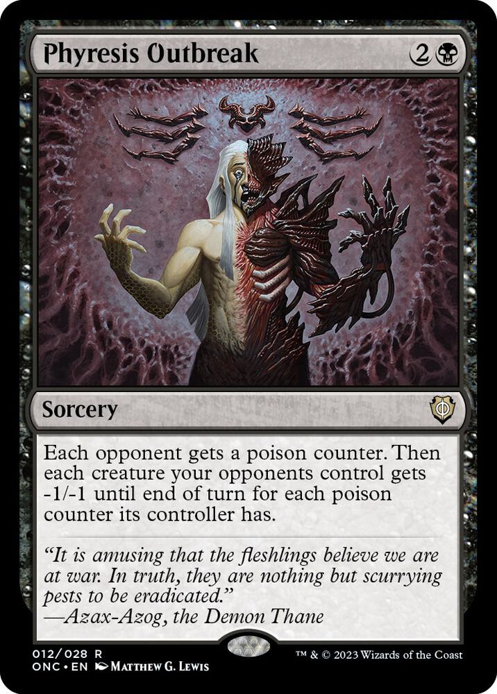 Magic: The Gathering: Phyresis Outbreak - Commander: Phyrexia: All Will Be One - VGMX