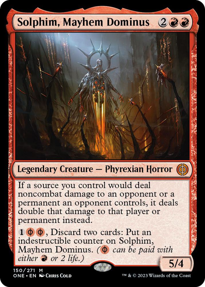 Solphim, Mayhem Dominus - Phyrexia: All Will Be One - VGMX