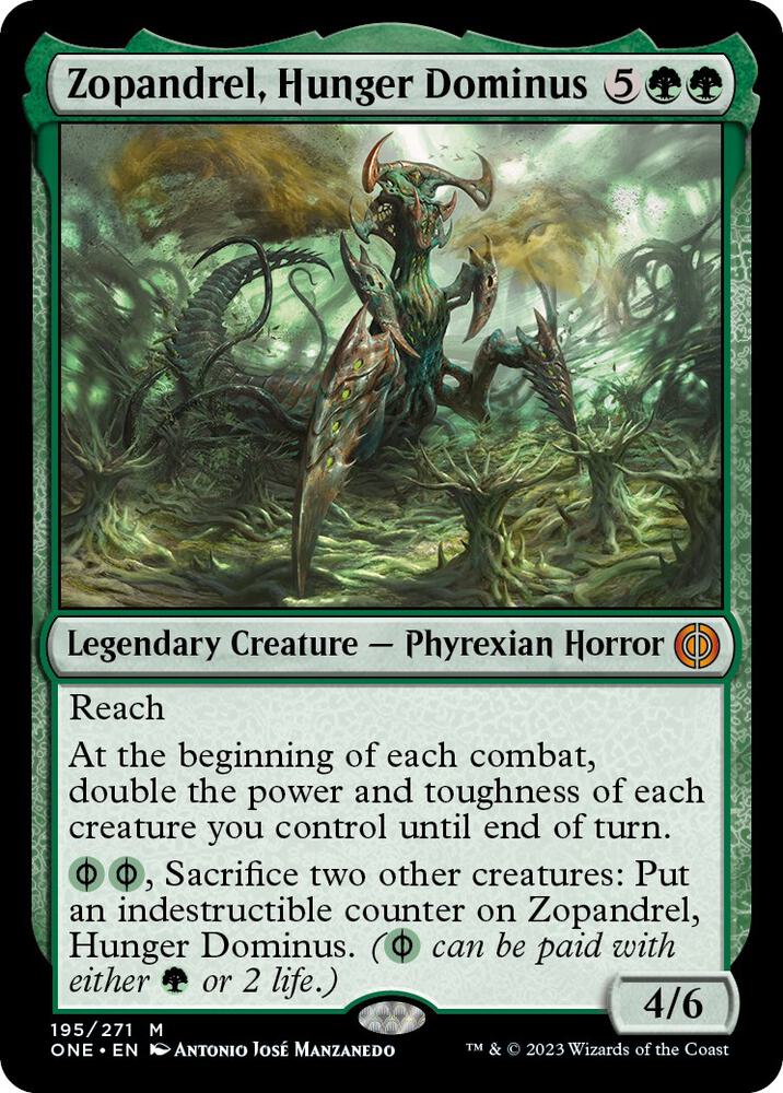 Magic: The Gathering: Zopandrel, Hunger Dominus - Phyrexia: All Will Be One - VGMX