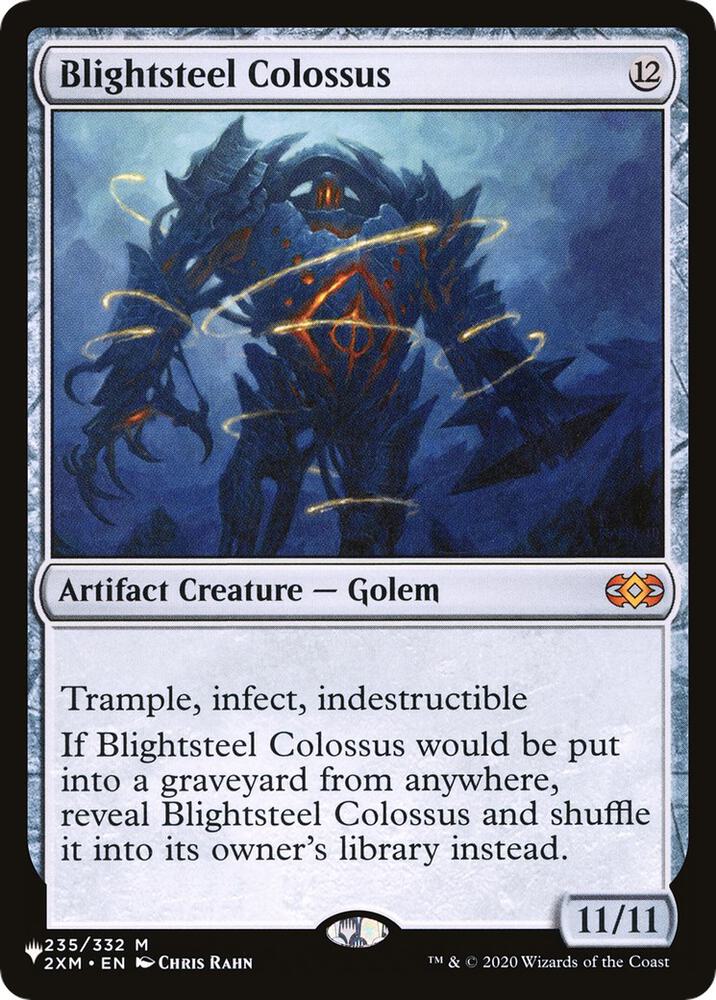 Magic: The Gathering: Blightsteel Colossus - The List Reprints - VGMX