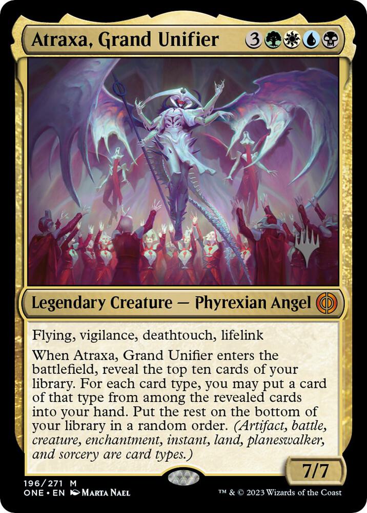 Magic: The Gathering: Atraxa, Grand Unifier - Promo Pack: Phyrexia: All Will Be One - VGMX