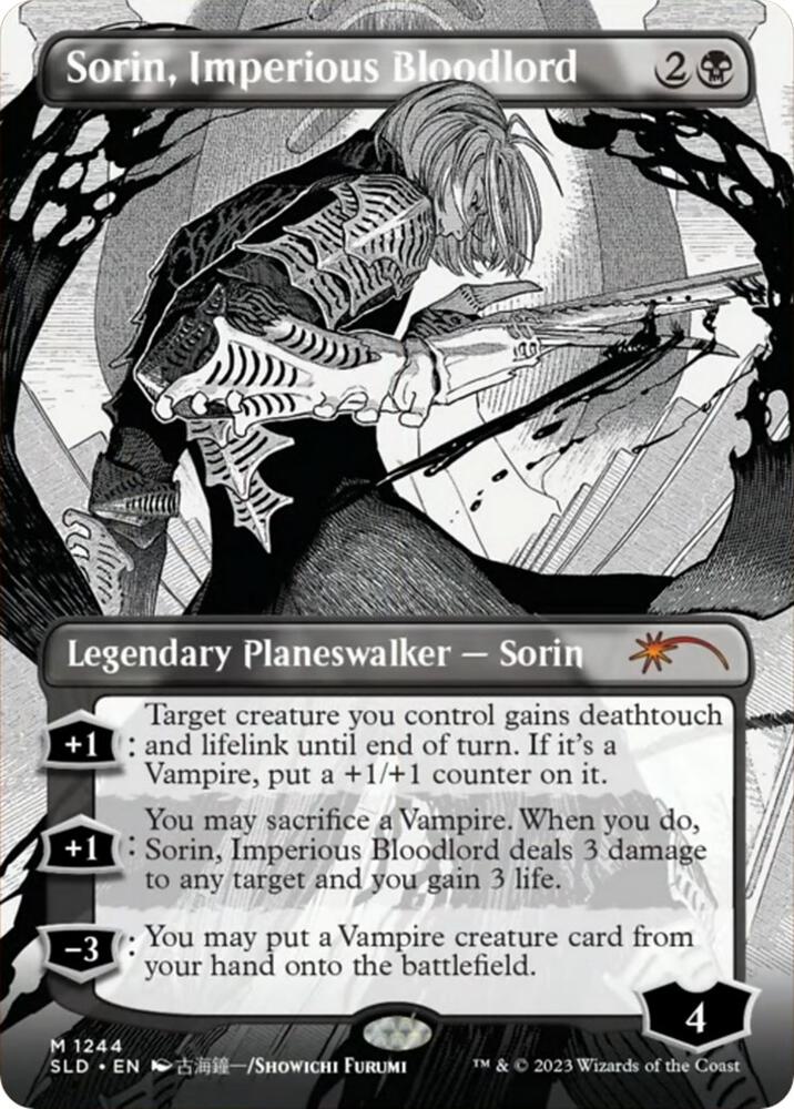 Sorin, Imperious Bloodlord (Borderless) - Secret Lair Drop Series