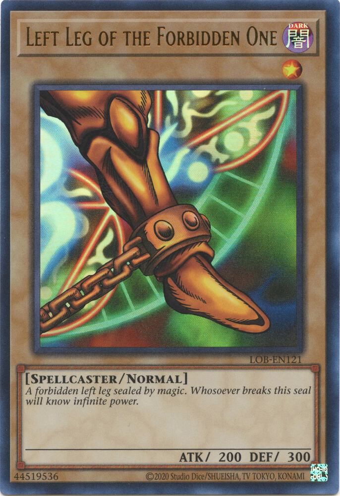 Yu-Gi-Oh!: Left Leg of the Forbidden One - Legend of Blue Eyes White Dragon (25th Anniversary Edition) - VGMX