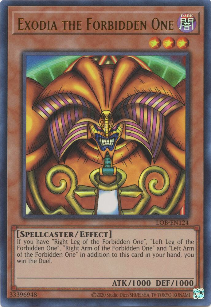 Yu-Gi-Oh!: Exodia the Forbidden One - Legend of Blue Eyes White Dragon (25th Anniversary Edition) - VGMX