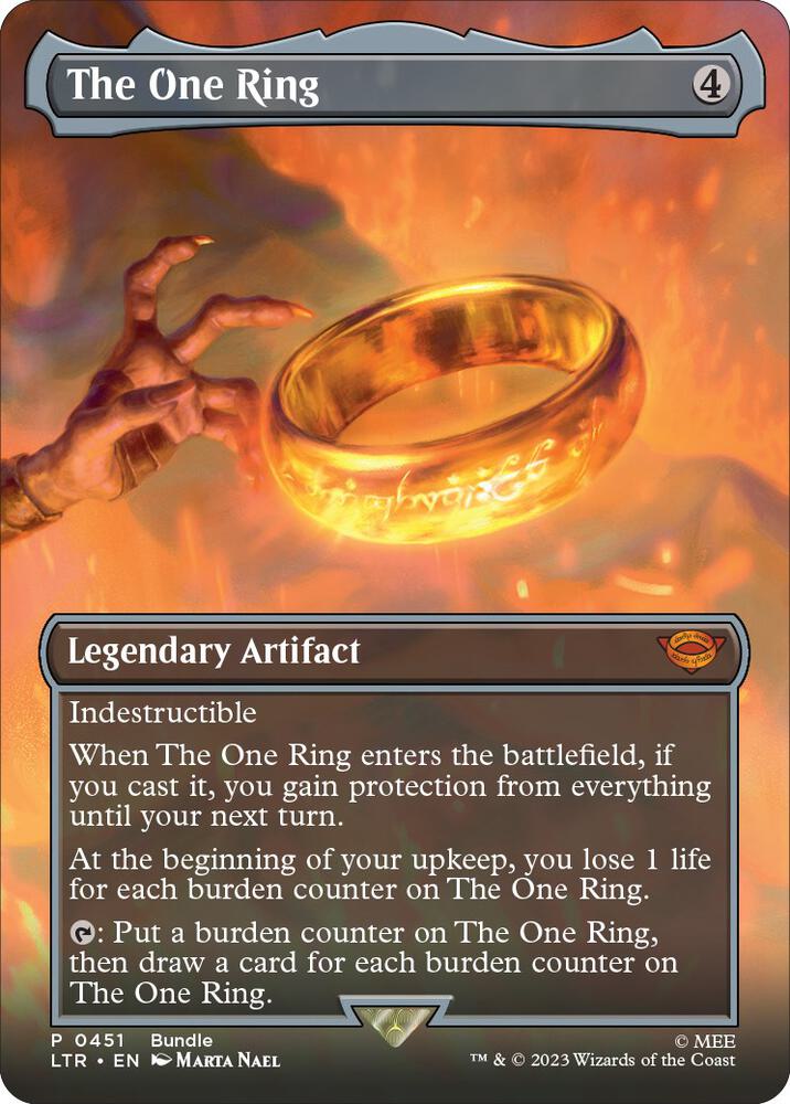 Magic: The Gathering: The One Ring (Borderless) (LTR Bundle) - Unique and Miscellaneous Promos - VGMX