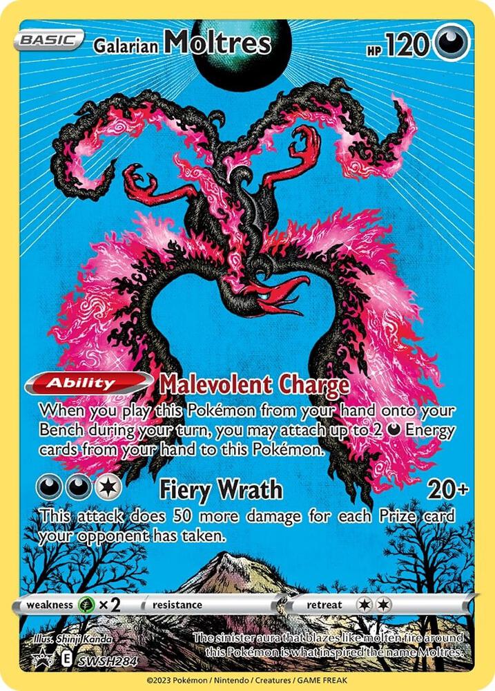 Pokemon: Galarian Moltres - SWSH284 - SWSH: Sword & Shield Promo Cards - VGMX