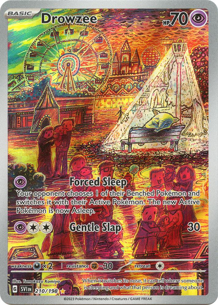 Pokemon: Drowzee 210/198 - Scarlet & Violet Base Set