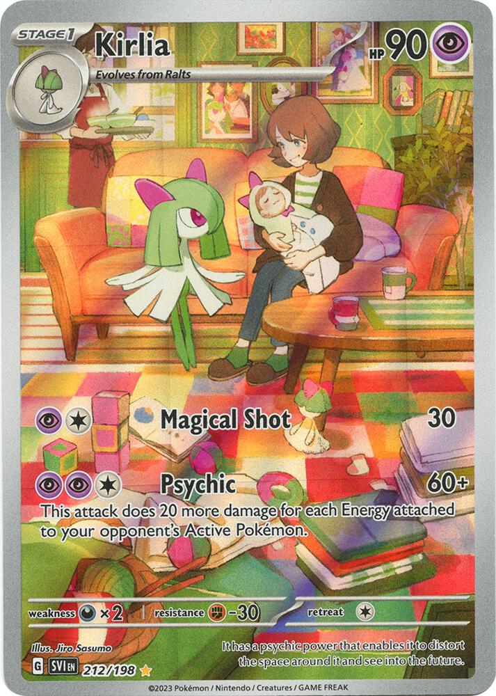 Pokemon: Kirlia 212/198 - Scarlet & Violet Base Set - VGMX
