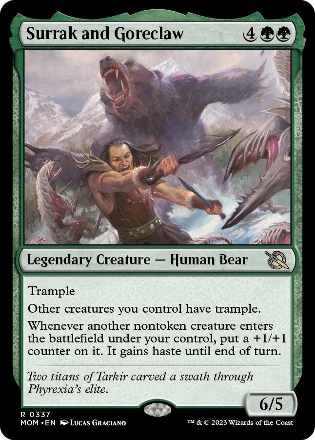 Magic: The Gathering: Surrak and Goreclaw - March of the Machine - VGMX