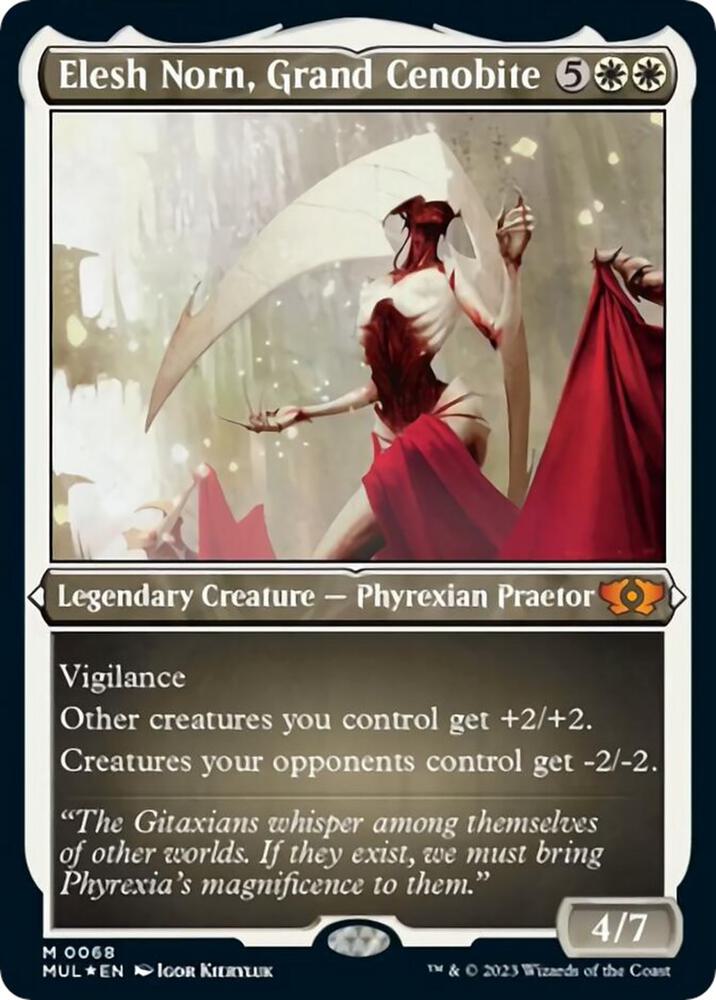 Elesh Norn, Grand Cenobite (Foil Etched) - March of the Machine: Multiverse Legends