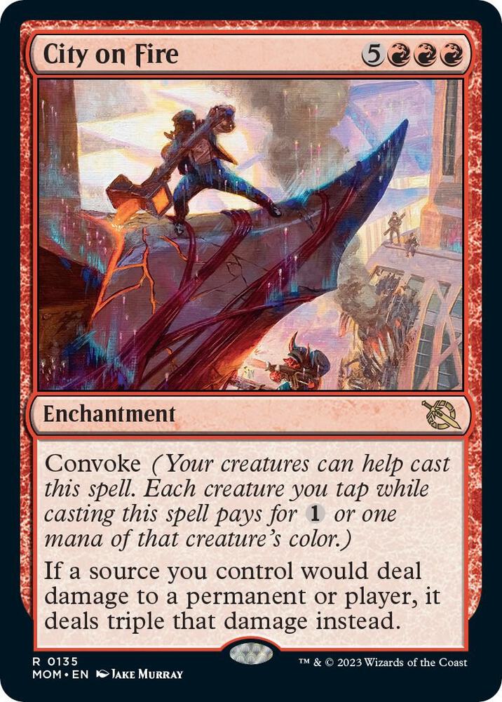 Magic: The Gathering: City on Fire - March of the Machine - VGMX