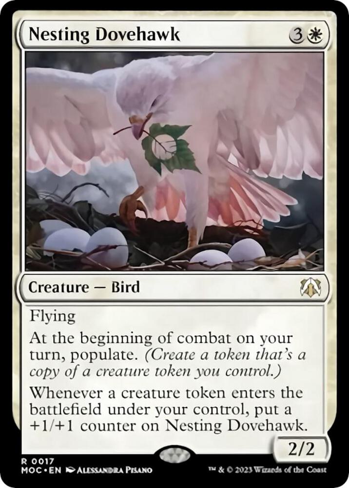 Magic: The Gathering: Nesting Dovehawk - Commander: March of the Machine - VGMX