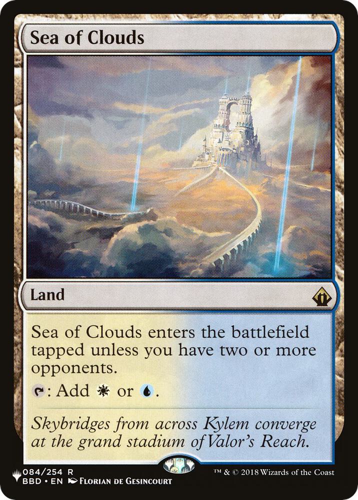 Magic: The Gathering: Sea of Clouds - The List Reprints - VGMX