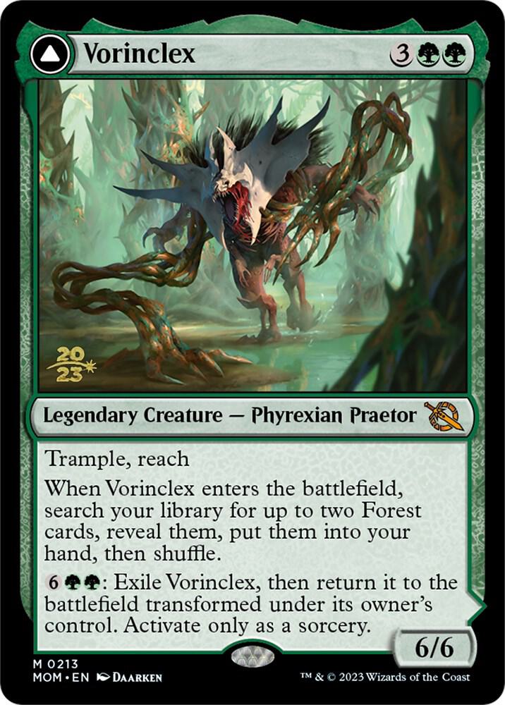 Magic: The Gathering: Vorinclex - Prerelease Cards - VGMX