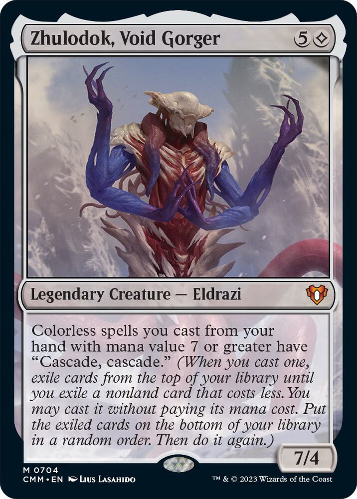 Magic: The Gathering: Zhulodok, Void Gorger - Commander Masters - VGMX