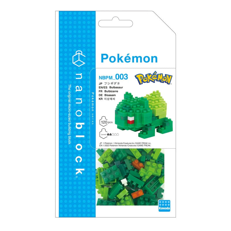 Nanoblock: Pokémon - Bulbasaur