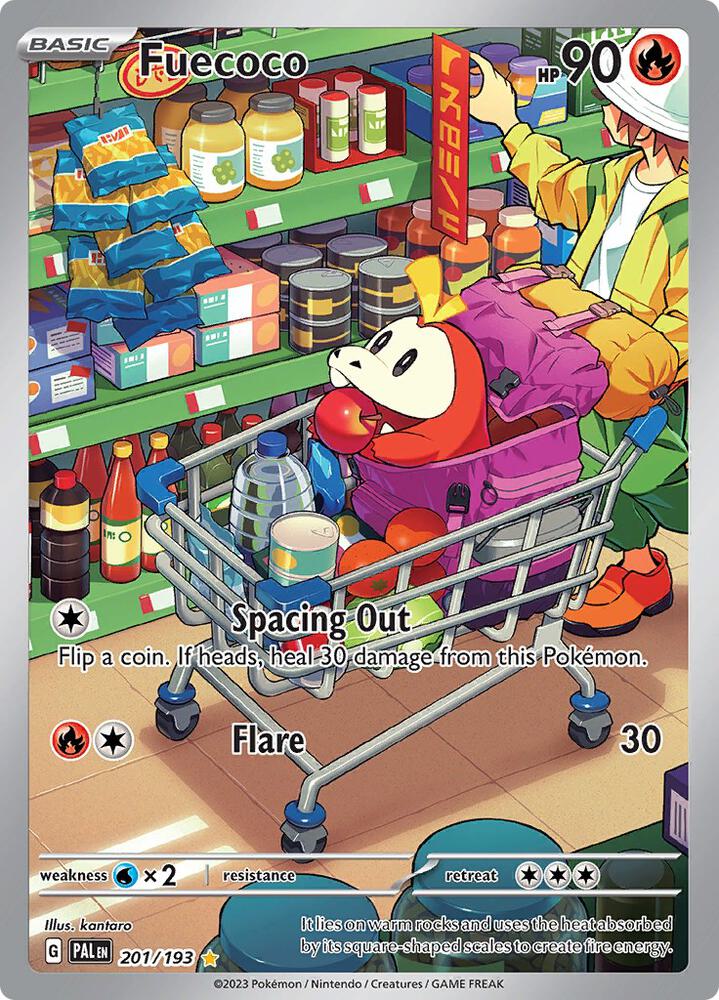 Pokemon: Fuecoco 201/193 - Paldea Evolved - VGMX