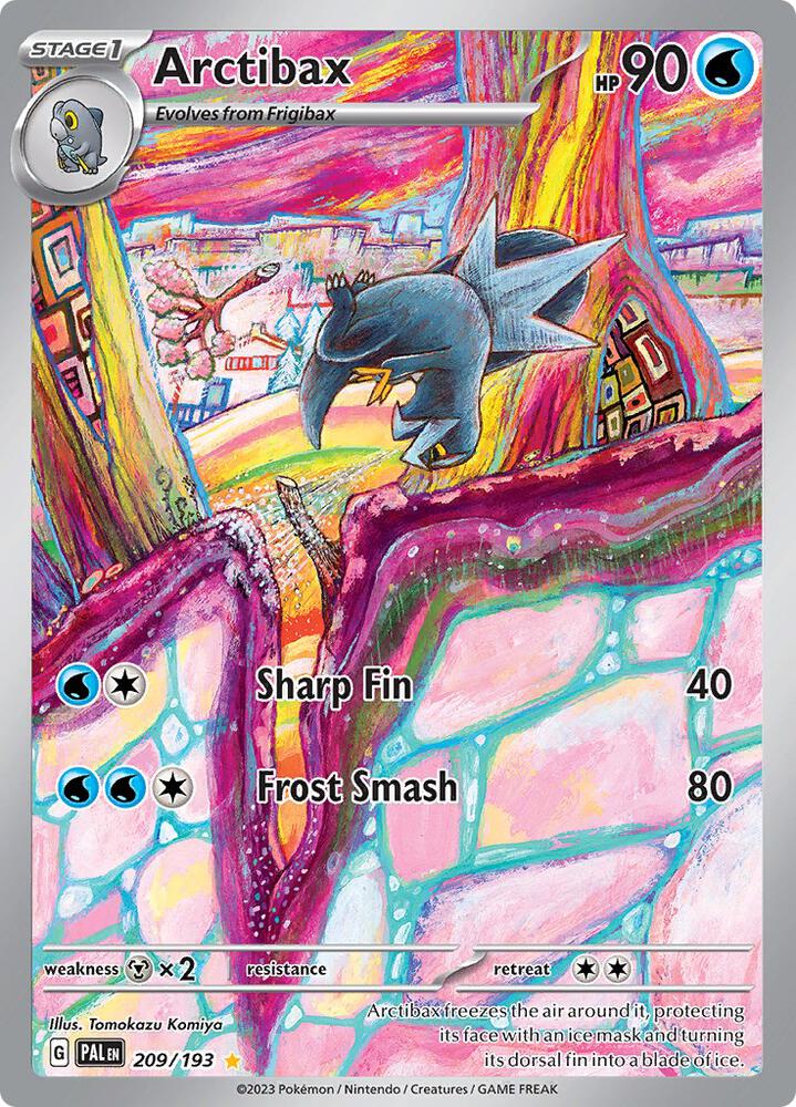 Pokemon: Arctibax 209/193 - Paldea Evolved - VGMX