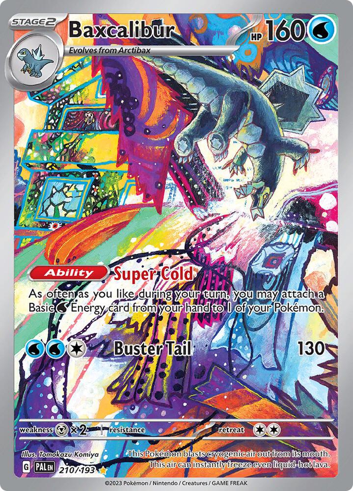 Pokemon: Baxcalibur 210/193 - Paldea Evolved - VGMX