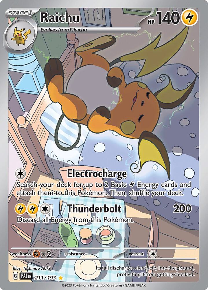 Pokémon: Raichu - 211/193 - SV02: Paldea Evolved - VGMX