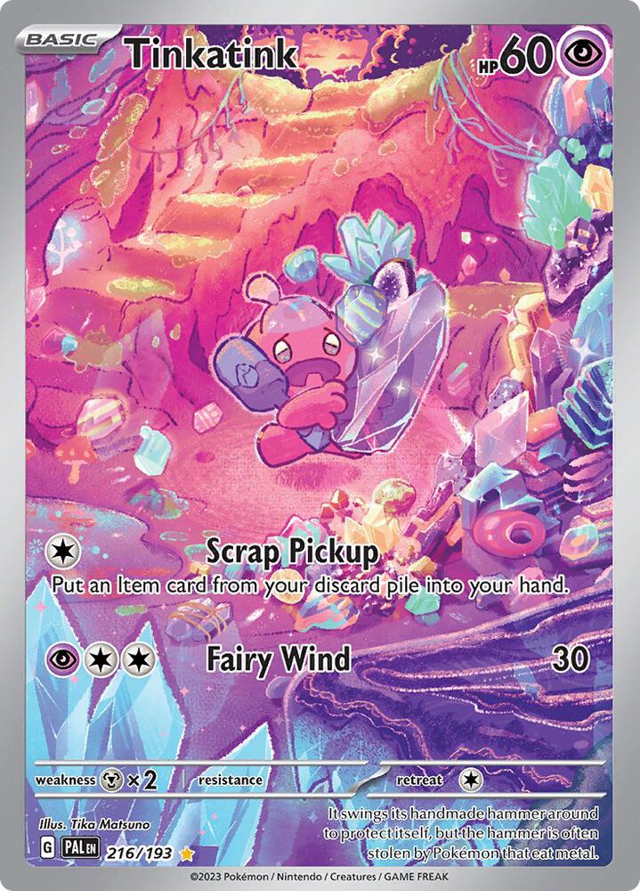Pokemon: Tinkatink - 216/193 - SV02: Paldea Evolved - VGMX