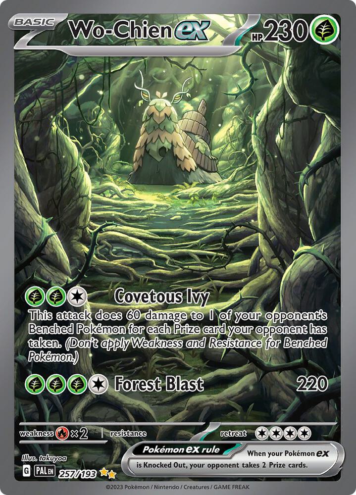 Wo-Chien ex - 257/193 - SV02: Paldea Evolved - VGMX